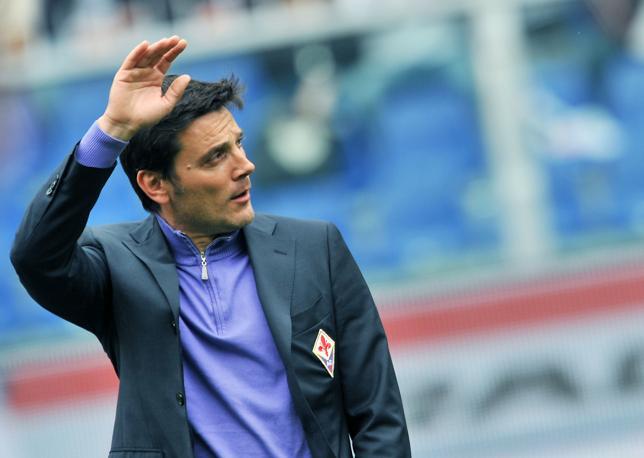 Vincenzo Montella, tecnico della Fiorentina ma amato ex a Marassi, sponda Sampdoria. Ap